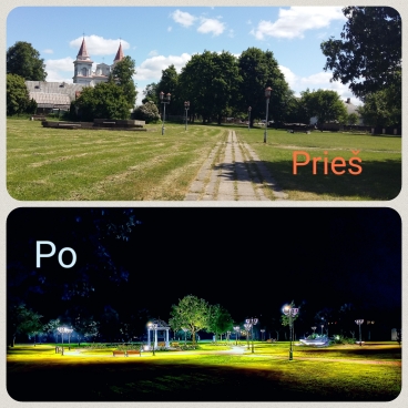 Kaip Feniksas iš pelenų – Širvintose atidaromas atgimęs parkas