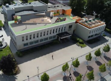 Atnaujintas stogas dovanos naujas erdves miestui