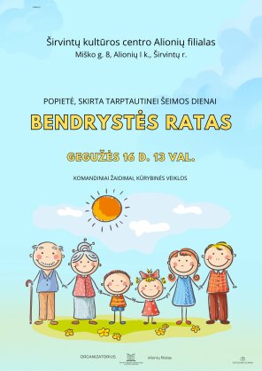 Popietė, skirta Tarptautinei šeimos dienai „Bendrystės ratas“
