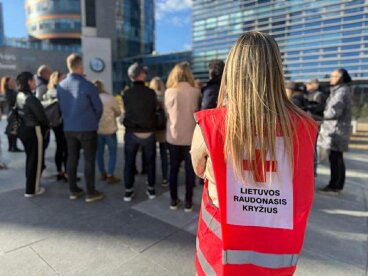 Tarptautinę Raudonojo Kryžiaus dieną savivaldybės kviečiamos veikti išvien