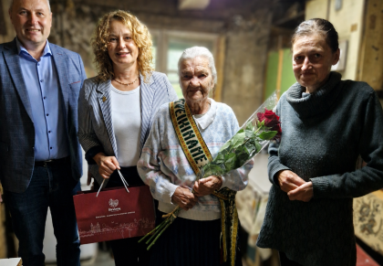 Gražų ir garbingą 90-ies metų jubiliejų pasitiko Elena Gumbrevičienė