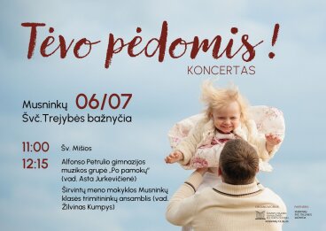 Koncertas „Tėvo pėdomis“
