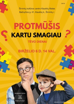 Tėvo dienai skirtas Protmūšis 