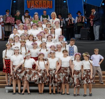 Šventės „Startas vasarai Širvintose“ metu apdovanoti krašto kolektyvai