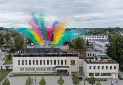 Širvintose atidaryta išskirtinė stogo terasa – nauja erdvė kultūrai, bendrystei ir miesto vaizdams