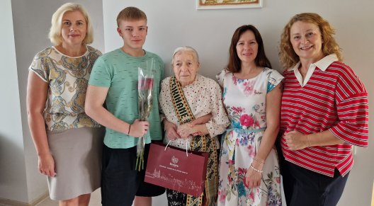 Garbingą 90-ąjį jubiliejų pasitiko Bronislava Masilionienė