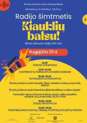 Lietuvos radijo 100-mečiui „Radijo šimtmetis – Kiauklių balsu!“ 