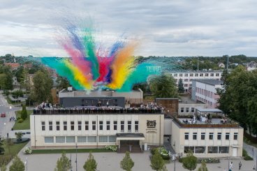 Širvintose atidaryta išskirtinė stogo terasa – nauja erdvė kultūrai, bendrystei ir miesto vaizdams