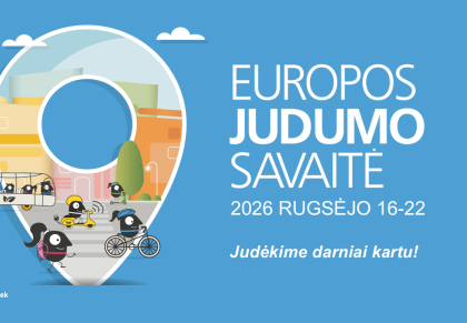 Rugsėjo 16–22 d. – Europos judumo savaitė