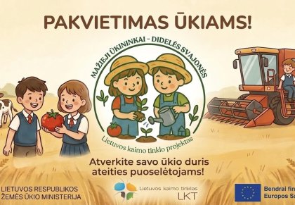 Kvietimas ūkiams