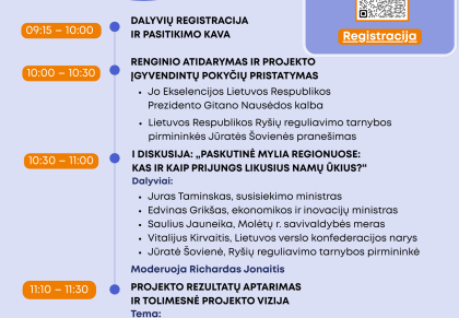 Ryšių reguliavimo tarnyba kviečia nuotoliu stebėti projekto „Nė vienas nėra pamirštas“ renginį