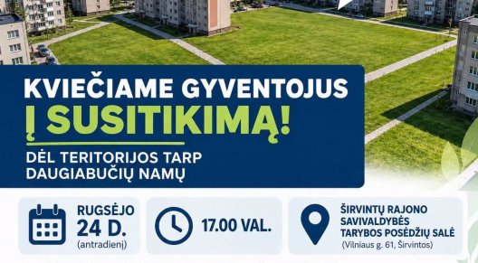 Kylant klausimams kviečiame susitikti ir kalbėtis