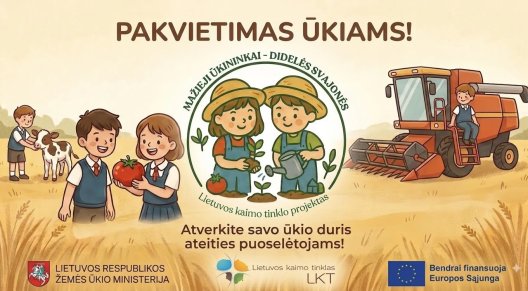Kvietimas ūkiams