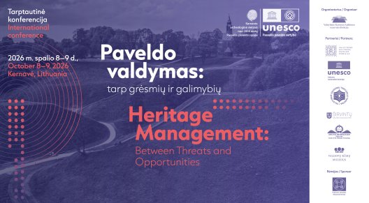 Spalio 8-9 d. Kernavėje vyks tarptautinė konferencija