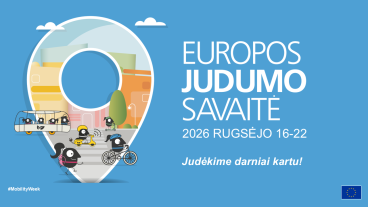 Rugsėjo 16–22 d. – Europos judumo savaitė
