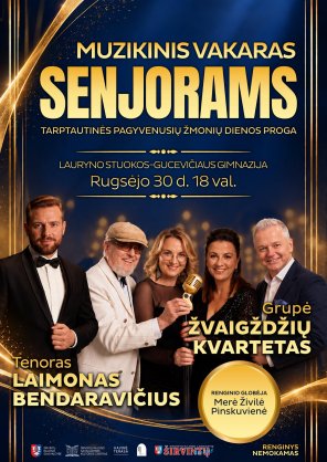 Spalio 1-oji – Tarptautinė pagyvenusių žmonių diena