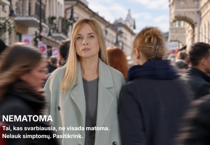 Dalis žmonių jau renkasi prevenciją, kitus prisijungti kvies „Nematoma“ 