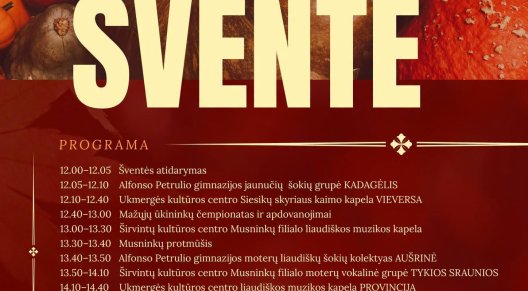 Musninkų seniūnijos rudens šventė