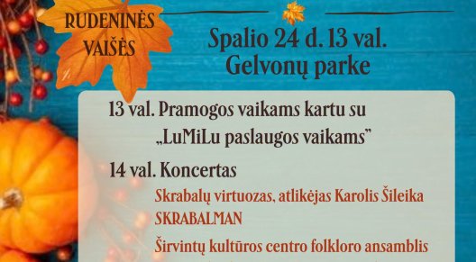 Gelvonų seniūnijos rudens šventė