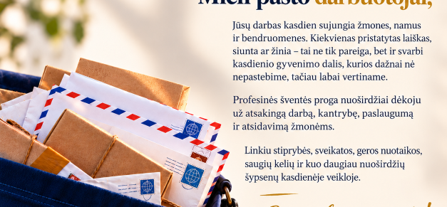 Spalio 9-oji – Pasaulinė pašto diena