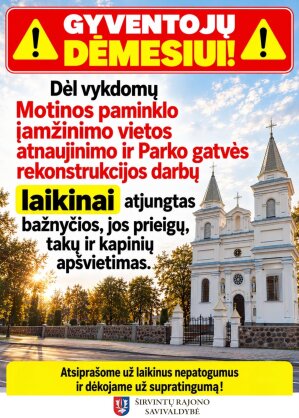 Gyventojų dėmesiui