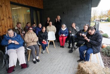 Rudenėlio šventė Grupinio gyvenimo namuose – kupina šilumos, nuoširdumo ir gražių emocijų