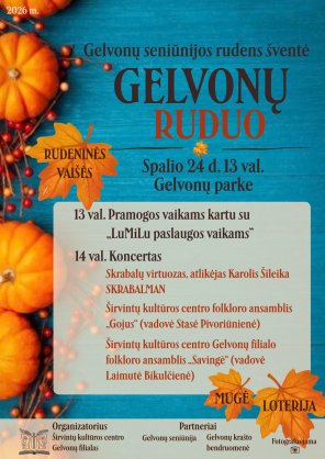Gelvonų seniūnijos rudens šventė