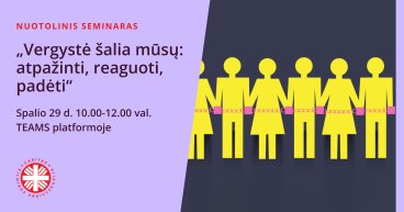 Kvietimas į nuotolinį seminarą